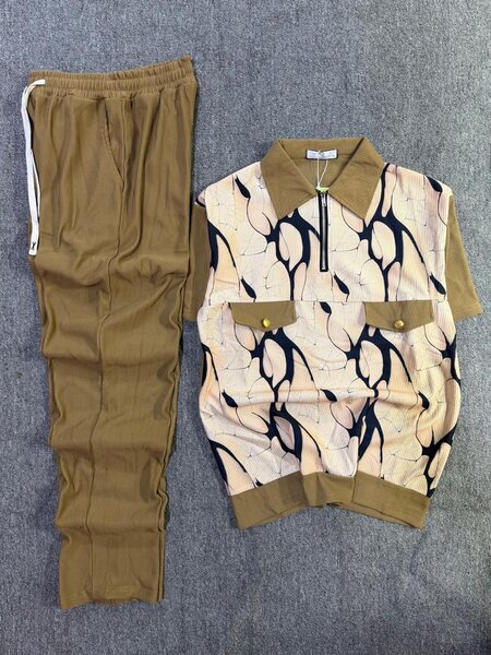 Ensemble tendance homme imprimé