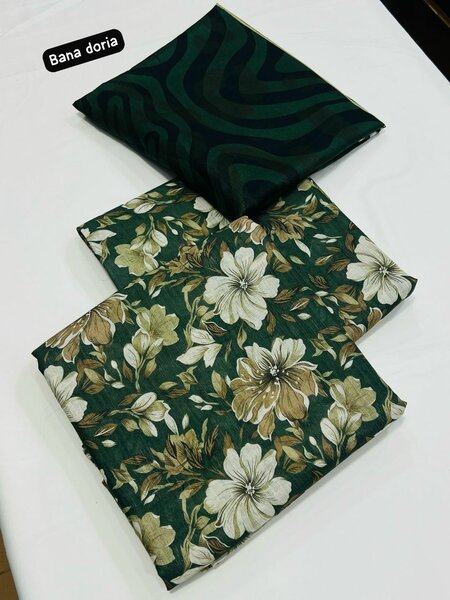 Printed lawn suit