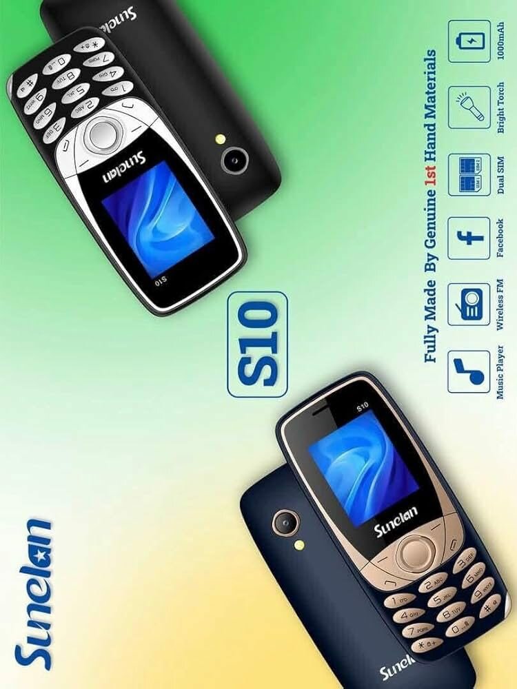 Sunelan S10 dual Sim Standby Feature Phone