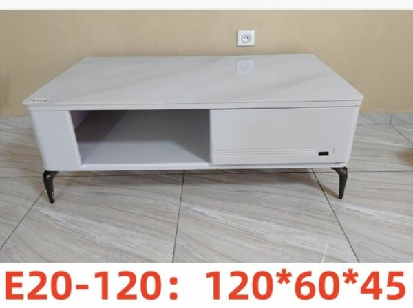 Table basse moderne blanche