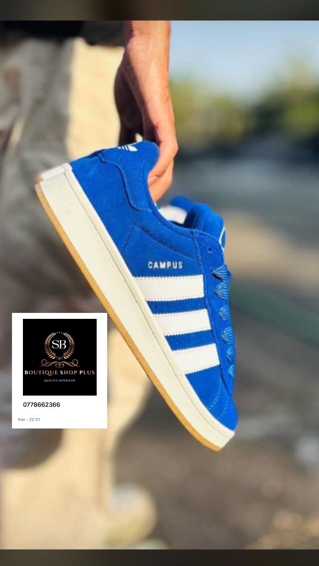 Basket adidas campus authentique avec sa boîte