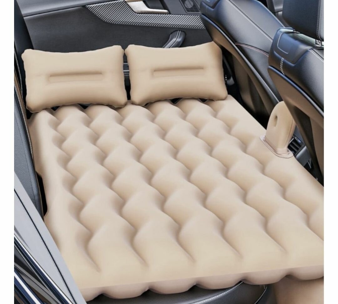 AIR INFLATION BED SUV TRUCK STRAIGHT STRIPE SLEEPING MAT
