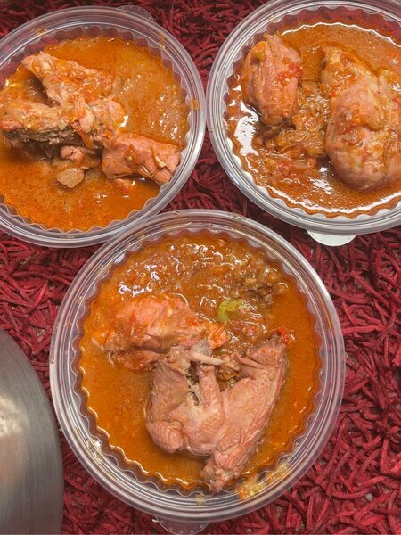 Soupe de poule pondeuse entier