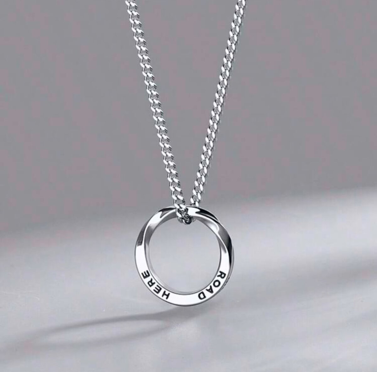 Mobius Loop Necklace