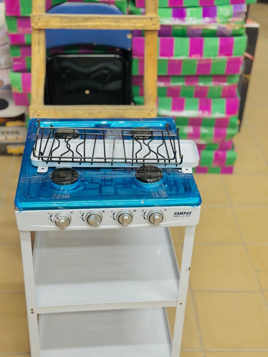 Cuiseur à gaz à 4 brûleurs