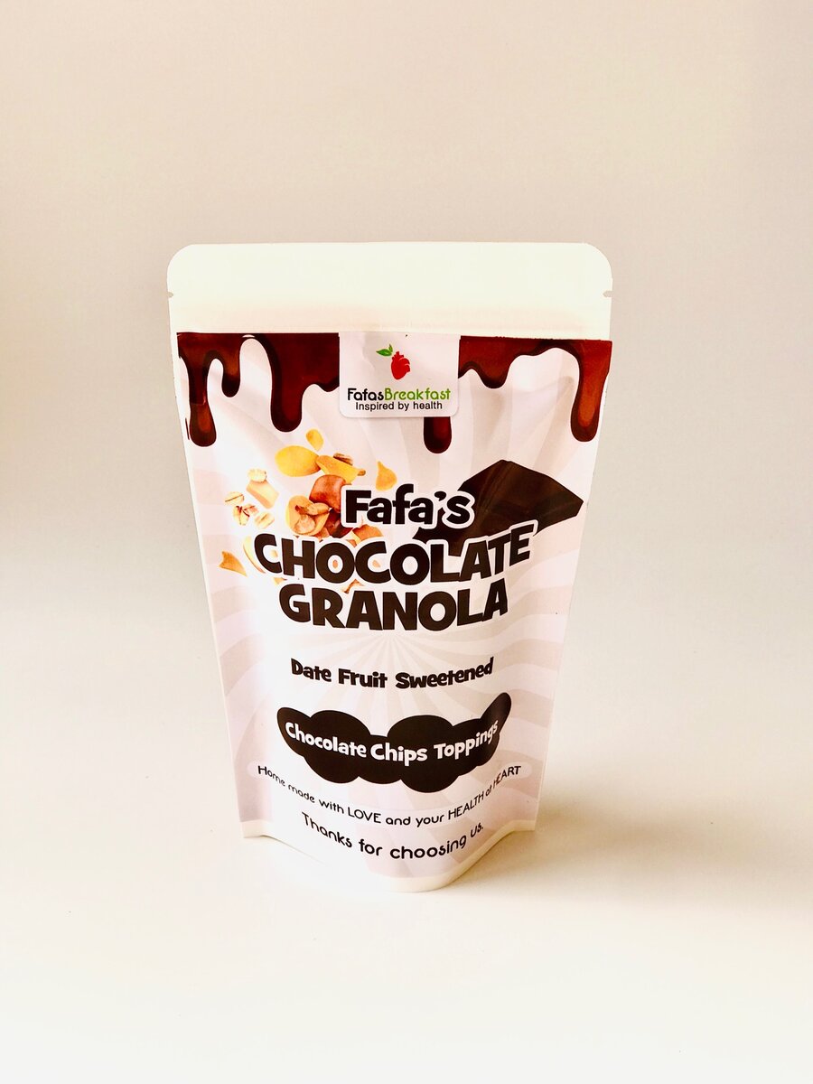 Fafasbreakfast chocolate granola