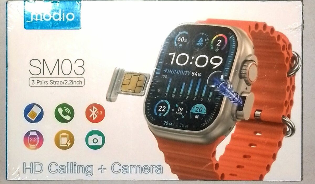 Montre connectée SM03 Modio HD