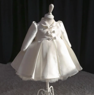 Baby Dress ( Fabric Net And Silk)