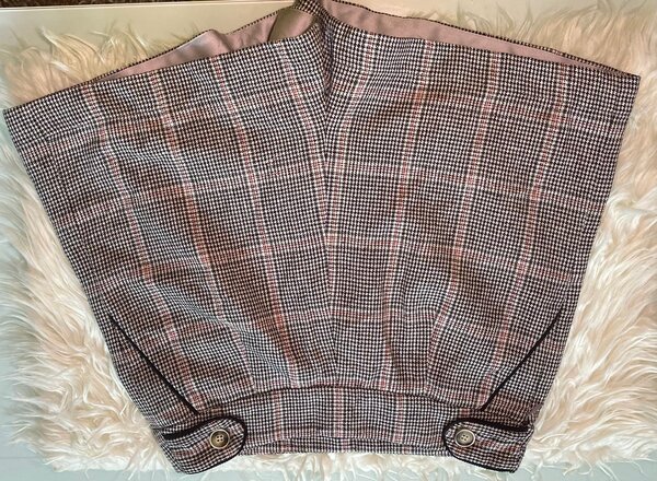 Jupe en jean recyclé vintage