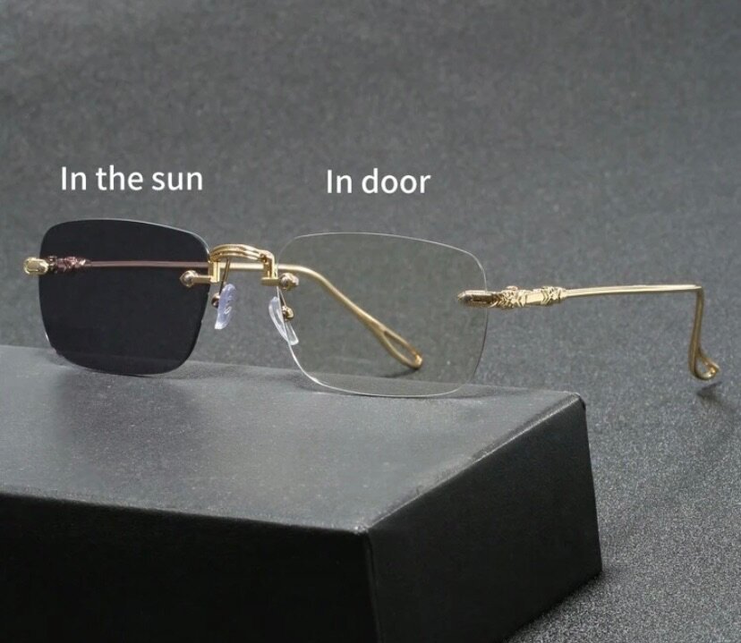 Lunettes photochromiques élégantes