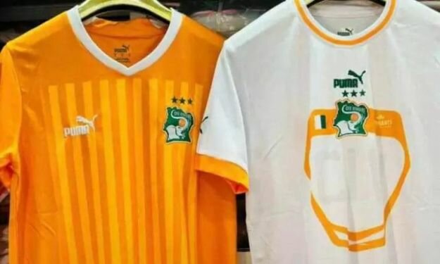 Maillots de côted'ivoire  ⭐⭐⭐ étoiles version pro