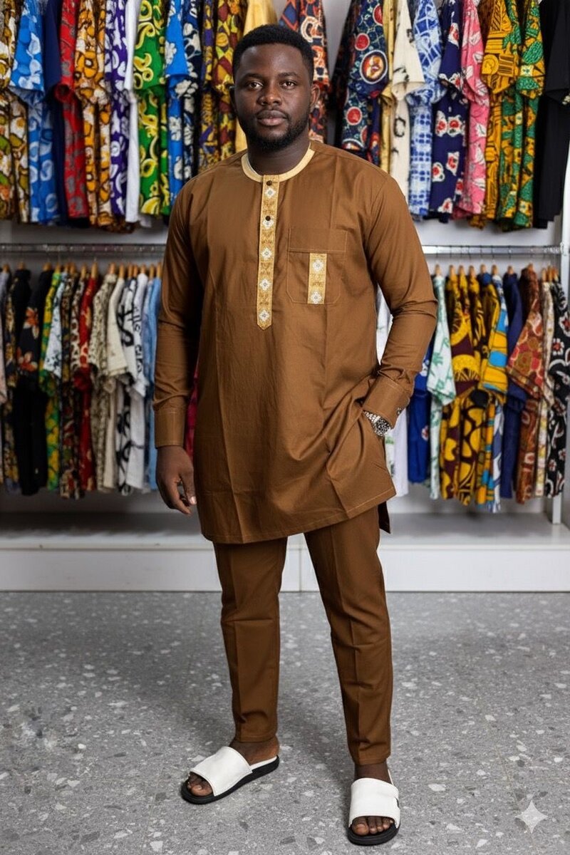 Tunique Africaine Élégante