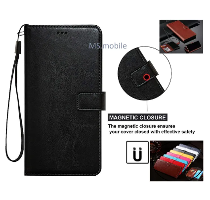 oppo RENO 6 pro Case, Premium PU Leather Magnetic Shockproof Book Stand Folio Flip Wallet Case Cover with Card Holder