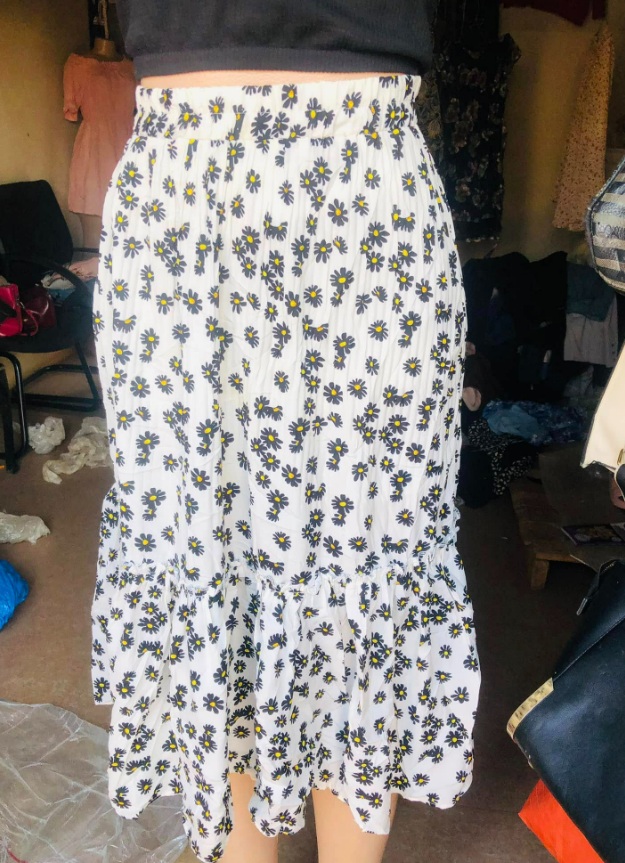 First grade silk skirt