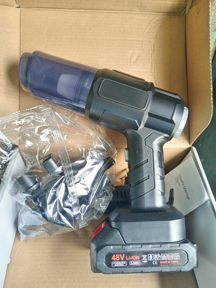 Aspirateur portatif 48V Li-ion