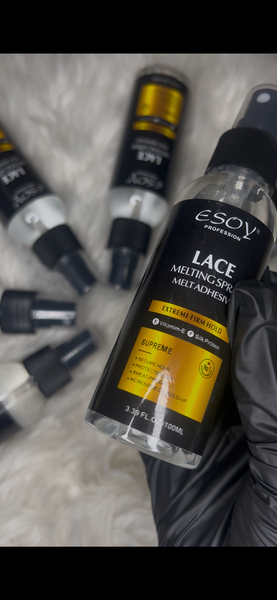 Spray faire fondre la lace