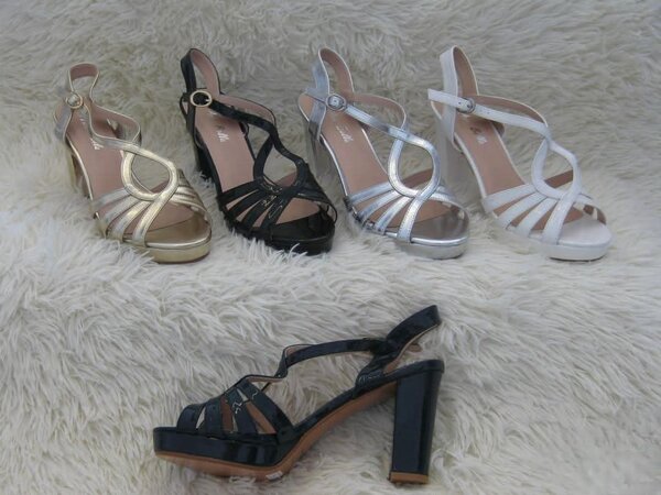 Sandales à talons élégantes