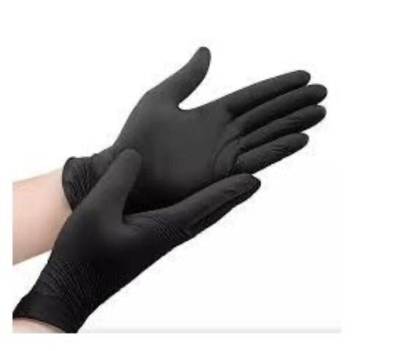 Gants Jetables Noirs 100 Pièces