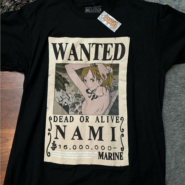 T-shirt Anime "Wanted"