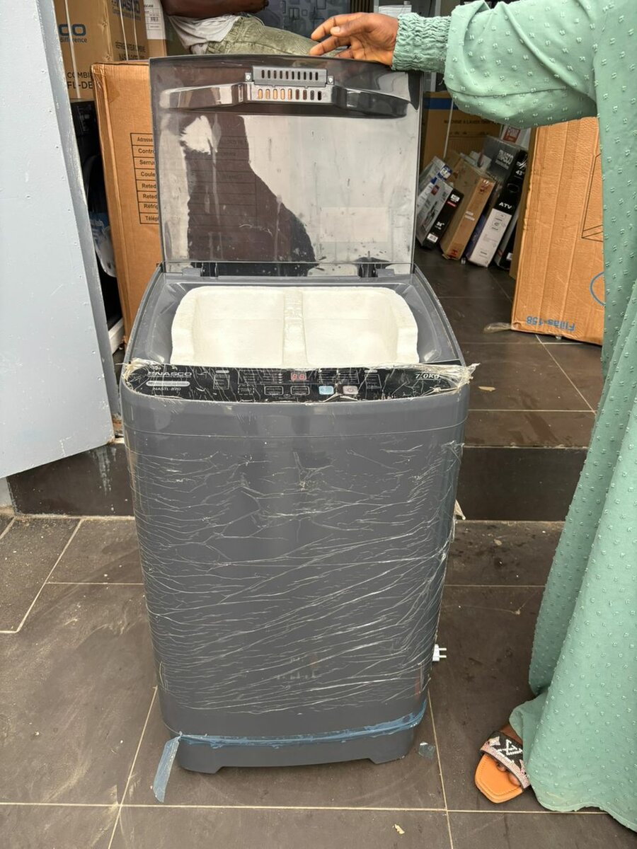 Lave-linge top confort moderne