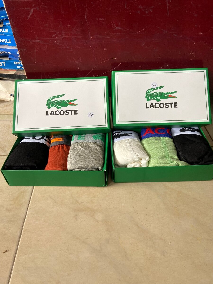 2 paquet de boxers à 9500f