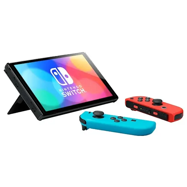 Nintendo Switch  modèle OLED avec station daccueil et mane