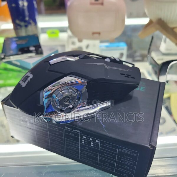 Souris Gamer Filaire Ergonomique