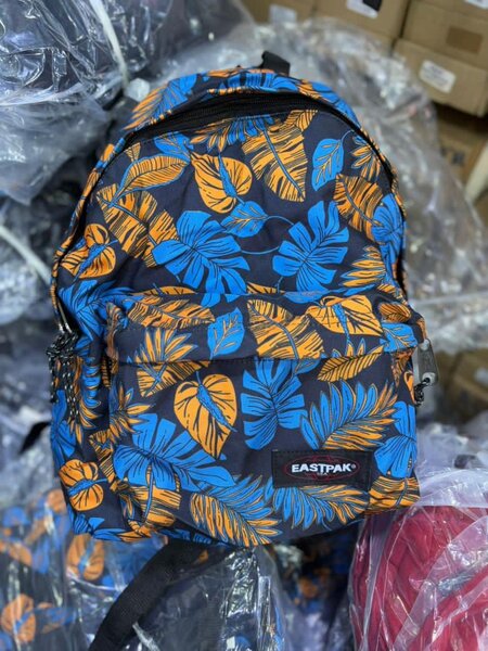 Sac à dos imprimé tropical