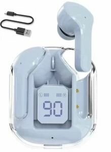 Air31 Earbuds Wireless Crystal Transparent Bluetooth 5.3