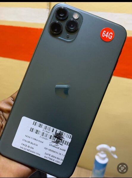 Smartphone 64 Go Noir