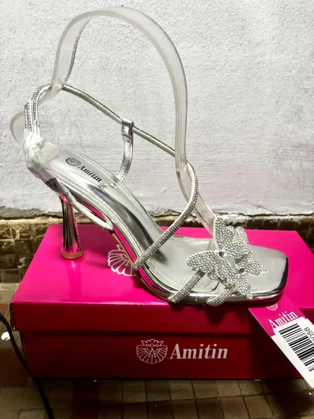 Sandales à Talon Amitin Strass