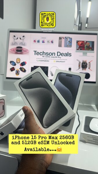 iPhone 15 Pro Max and iPhone 15 Pro