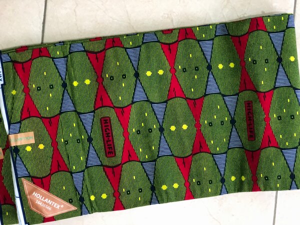 Tissu Wax Africain Coloré