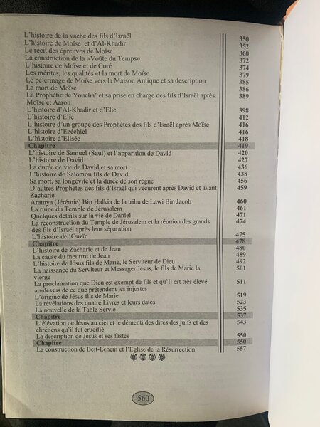 Les Histoires des Prophètes