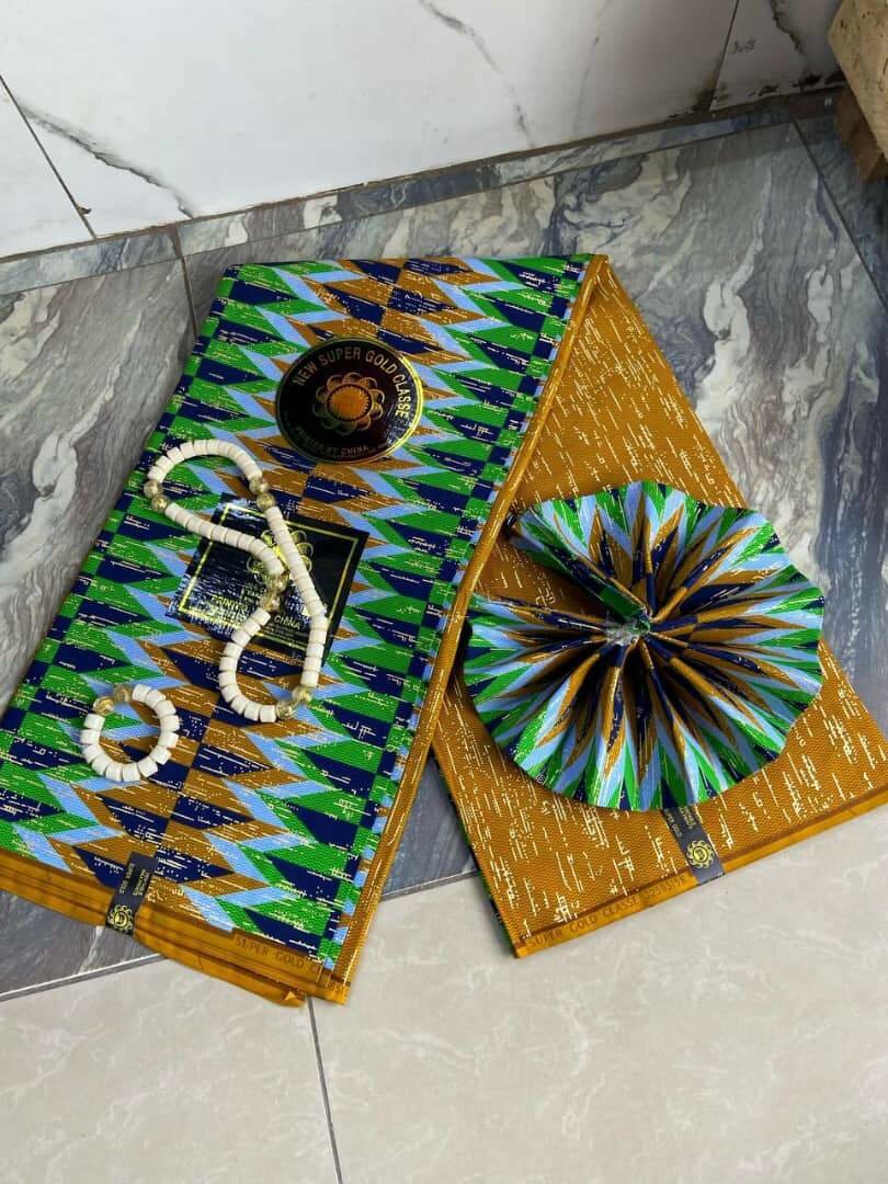 Pagne kentes multicolore