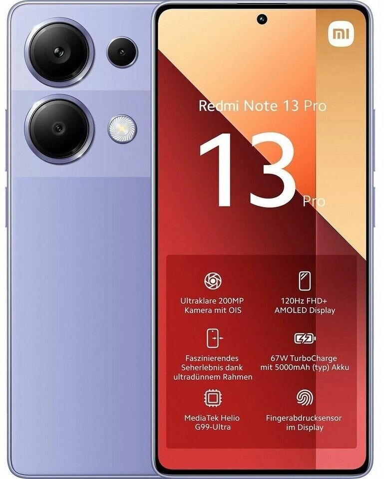 REDMI NOTE 13 PRO 5G 512GB/12GB DE RAM 2SIM