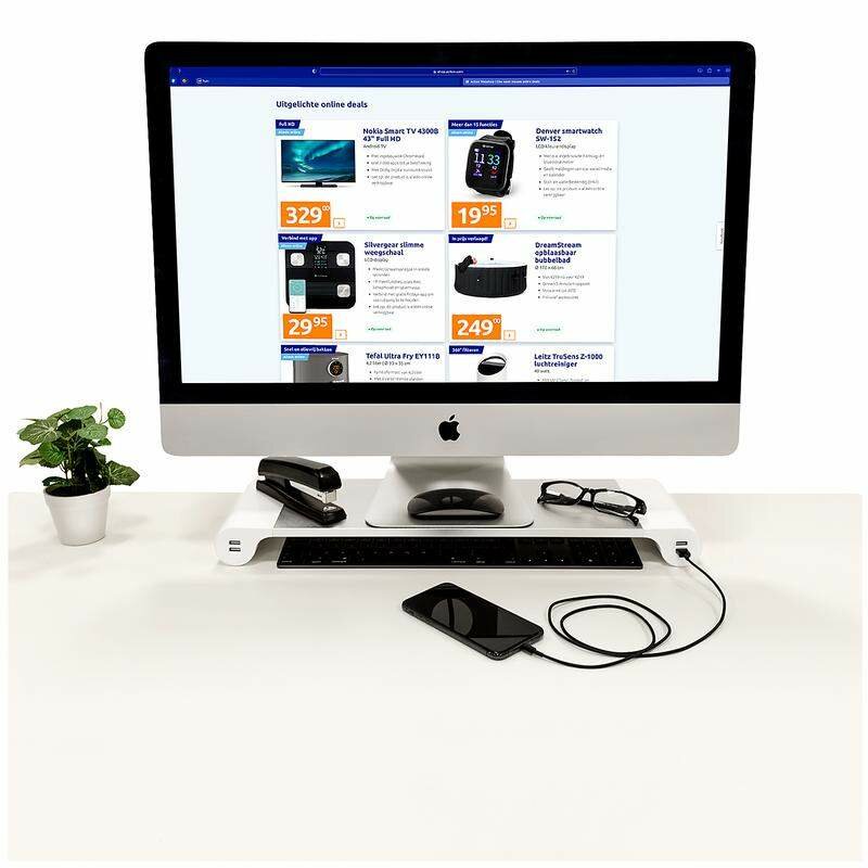 Support moniteur USB élégant