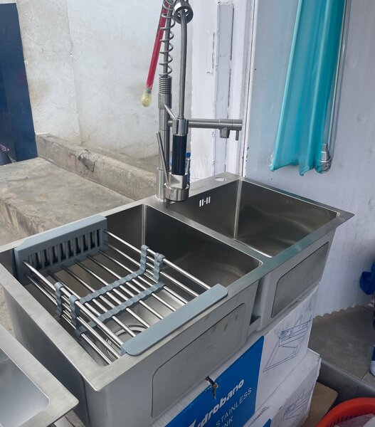 DOUBLE STAINLESS SINK