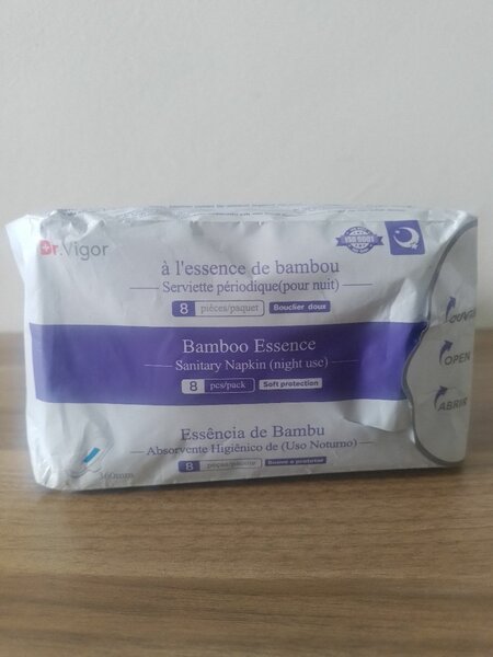 Serviettes hygiéniques nuit bambou
