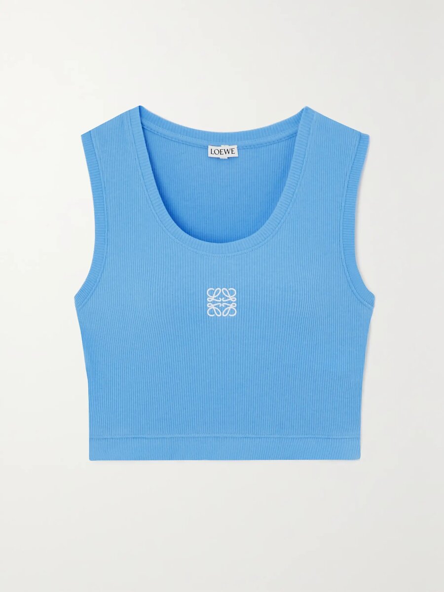 Loewe Debardeur Bleu Femme