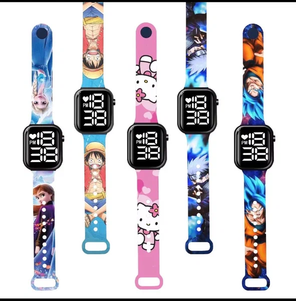 Montre LED Enfant Colorée
