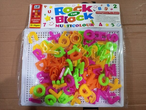 2 items,ABC, 123  kids learning.