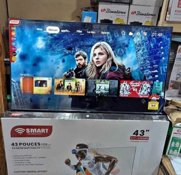 Smart TV LED 43 pouces FHD