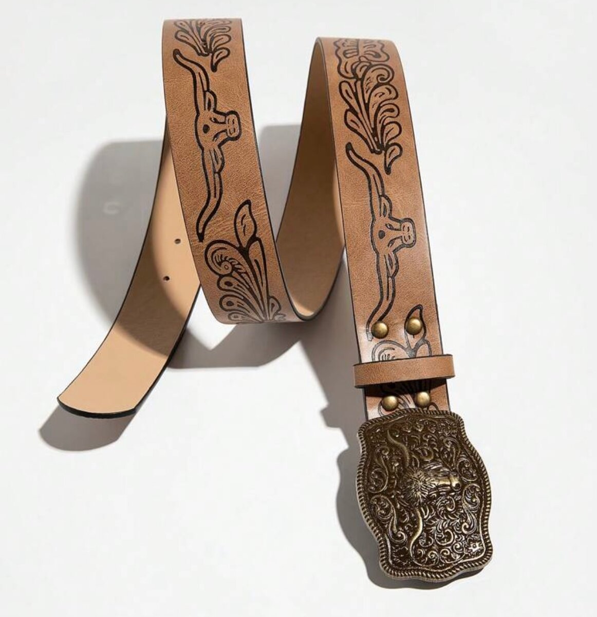 Ceinture Western en cuir