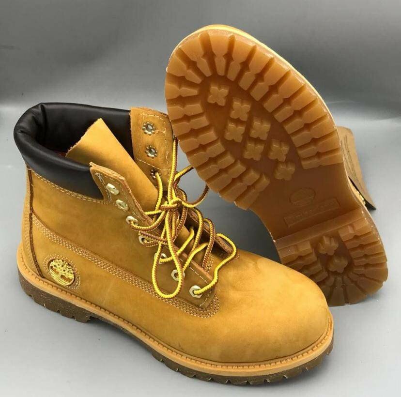 TIMBERLAND QUALITÉ JAUNE FONCÉ