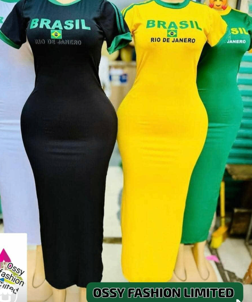 Robe Longue Brésil Tendance
