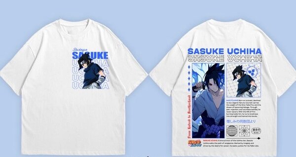 T-shirt Sasuke Uchiwa Anime