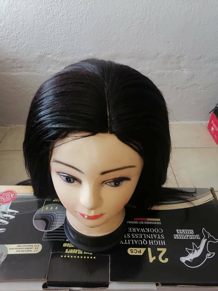 Lace front synthetic wig