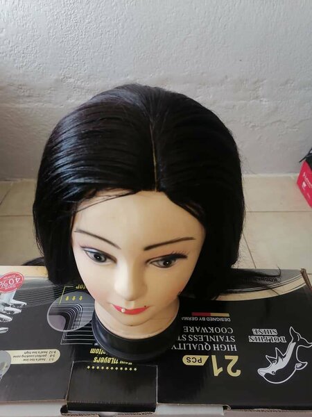 Lace front synthetic wig