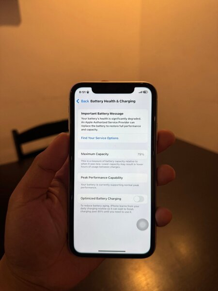iPhone XR blanc